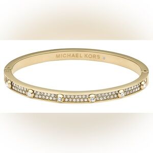 NEW Auth Michael Kors Pave Astor Rosegold  Bracelet